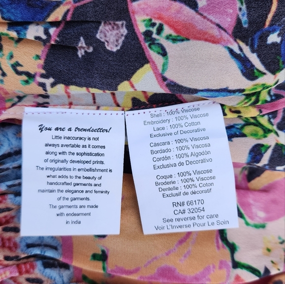 Anthropologie Bhanuni Jyoti Christia High low Maxi Skirt - Picture 6 of 16